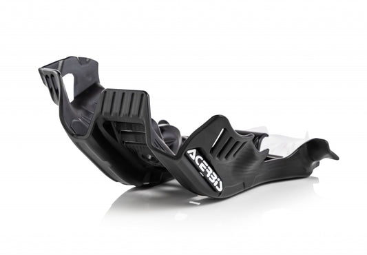 Acerbis - Acerbis 19-22 KTM/Husqvarna/GasGas 250-300 SX/TC/TX/XC/TX/XC/MC/EX Skid Plate - Black/White - 2736361007