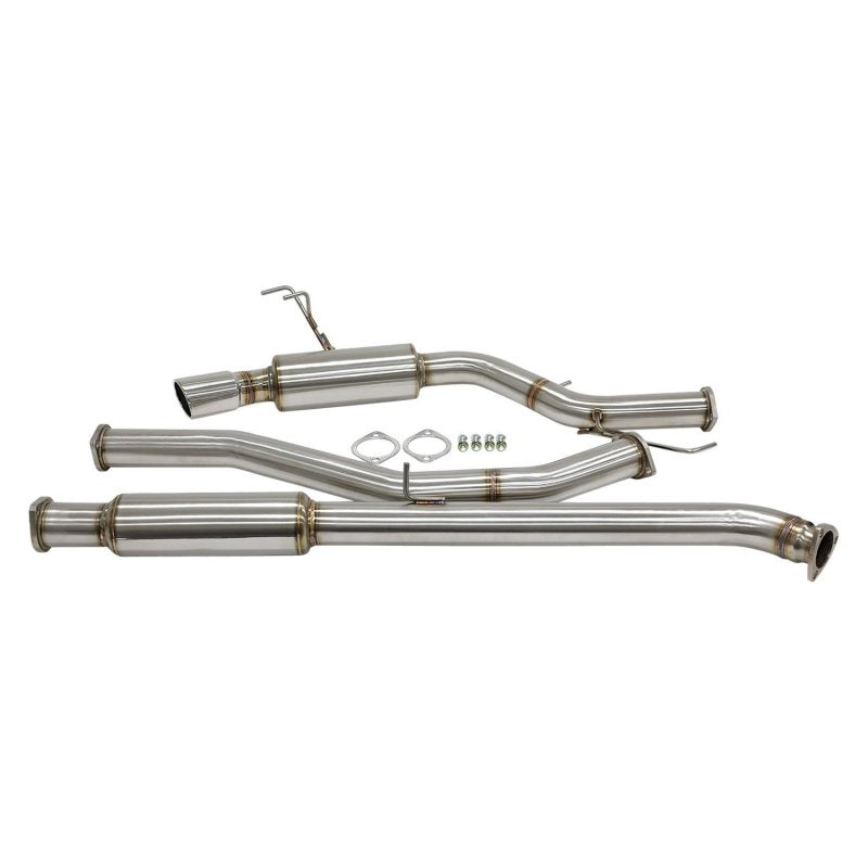 BLOX Racing - BLOX Racing Cat-Back Exhaust System T304 SS 2016+ Honda Civic 1.5T Sedan / Hatchback (Non-Sport) - BXEX-21000