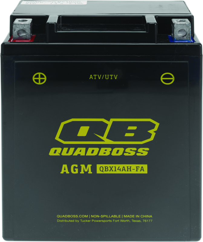 QuadBoss - QuadBoss 11-12 Arctic Cat 350 Maintenance-Free AGM Battery - 401384