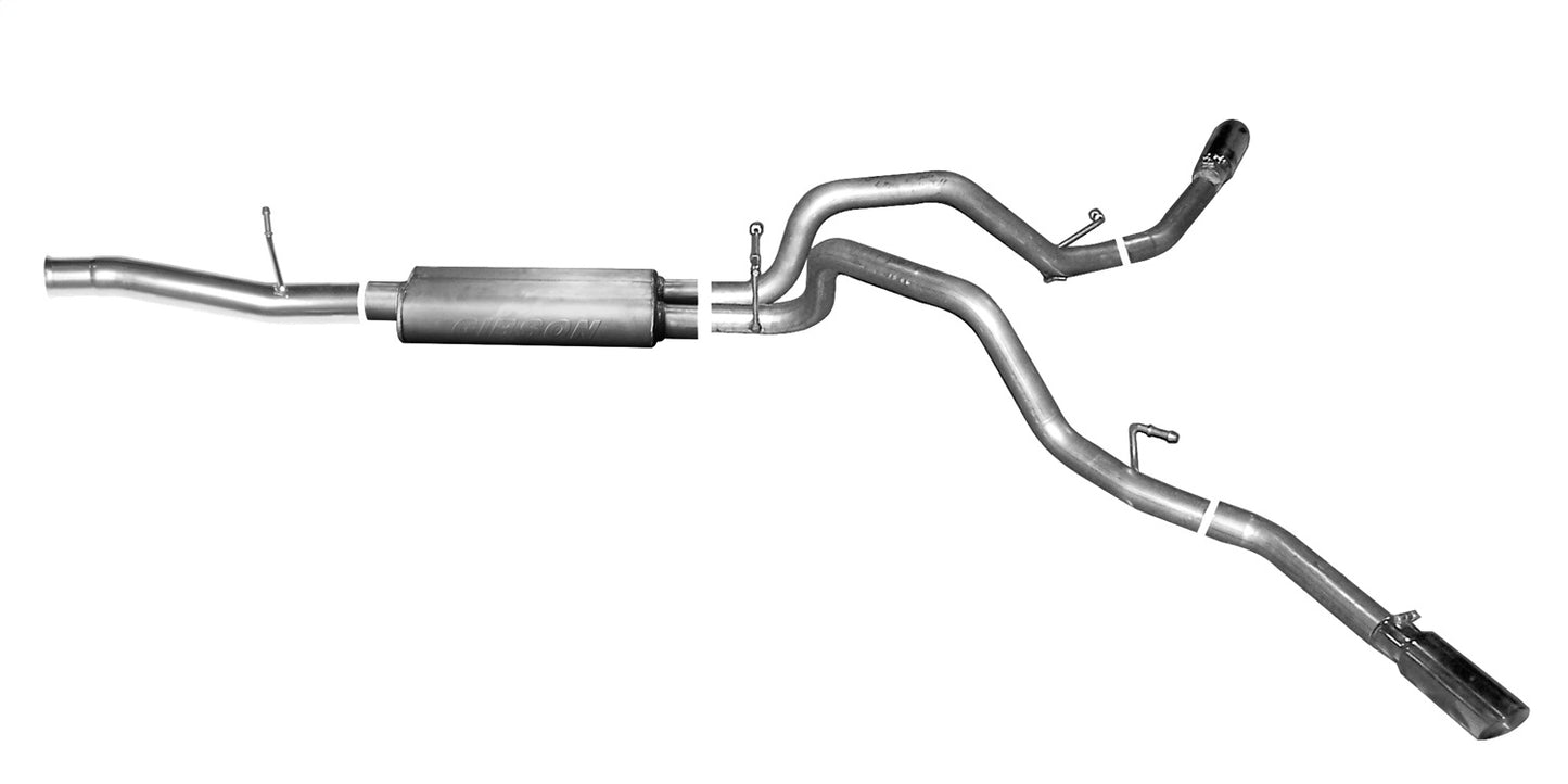 Gibson Performance Exhaust - Cat-Back Dual Extreme Exhaust System; Stainless - 65681