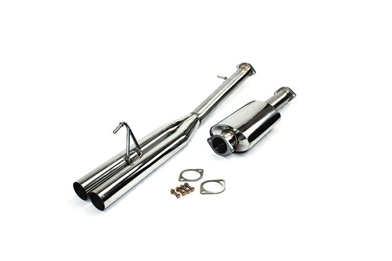 ISR Performance - ISR Performance EP (Straight Pipes) Dual Tip Exhaust - Nissan 350Z - IS-EPDUAL-350Z