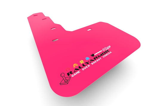 Rally Armor - Rally Armor 22-24 Subaru WRX Pink Mud Flap BCE Logo - MF92-BCE22-PK/BLK