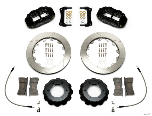 Wilwood - Wilwood Narrow Superlite 6R Front Kit 12.88in Slotted Rotor w/ Lines 05-15 Toyota Tacoma - 140-14577