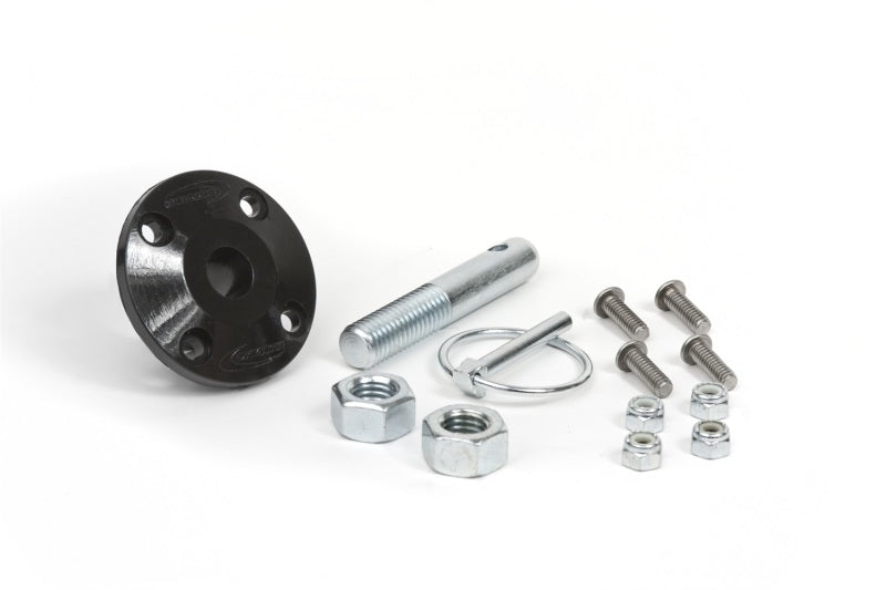 Daystar - Daystar Hood Pin Kit Black Single Incl Polyurethane Isolator Pin Spring Clip and Related Hardware - KU71104BK