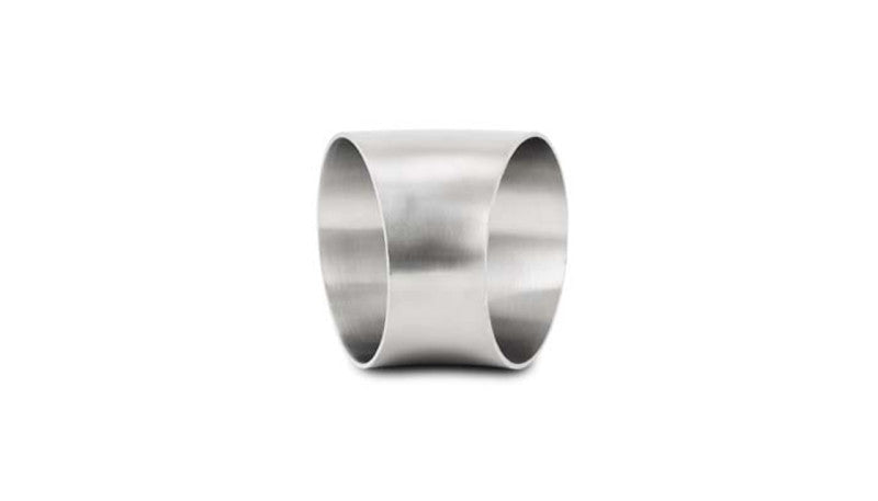 Vibrant - Vibrant 4.0in OD T304 SS 45 Deg Mandrel Bend Elbow (4.0in Centerline Radius) - 13336