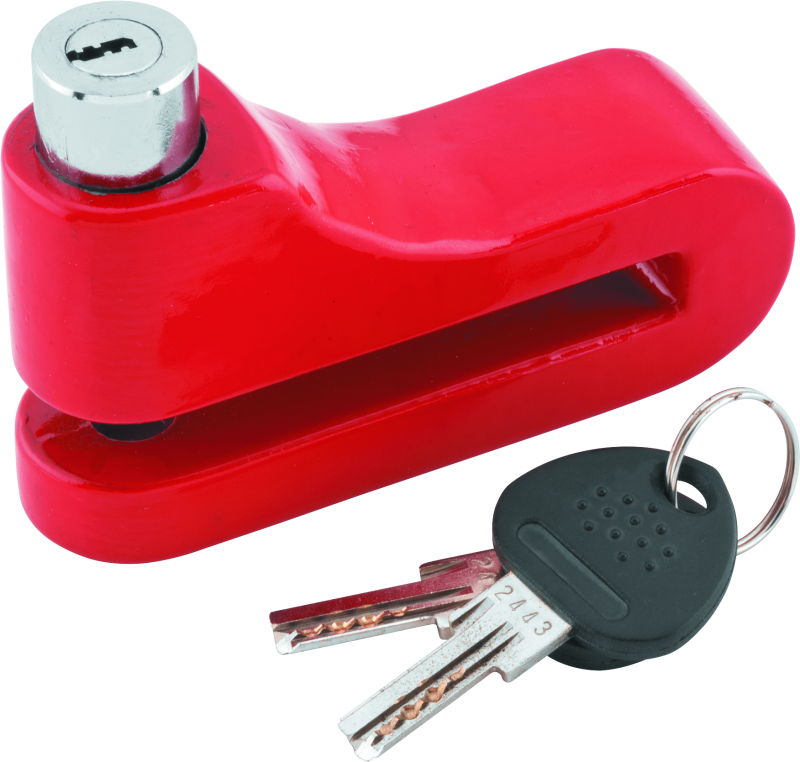 BikeMaster - Bully Lock Disc Lock 10mm - Red - 132249