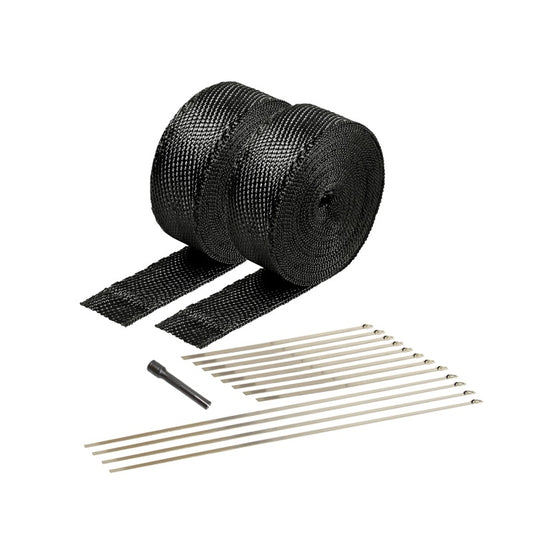 DEI - DEI Exhaust Wrap Kit - Black Titanium Wrap Locking Ties & Locking Tie Tool - 10073