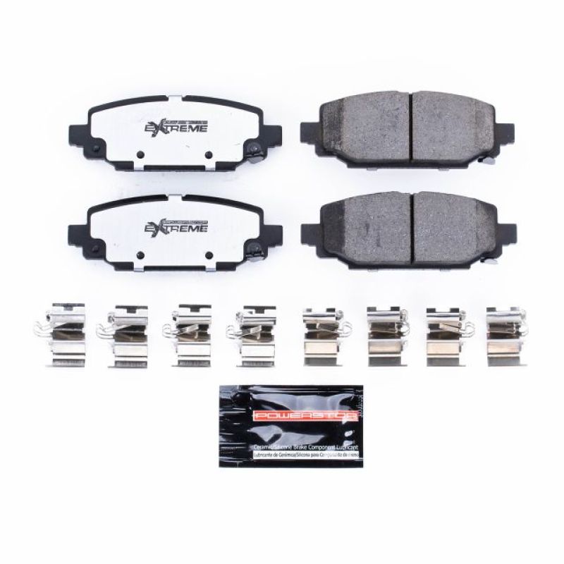 PowerStop - Power Stop 18-19 Jeep Wrangler Rear Z36 Truck & Tow Brake Pads w/Hardware - Z36-6005