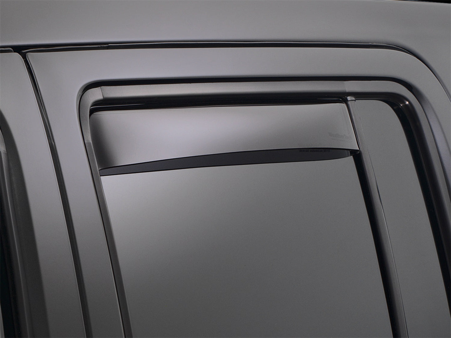 WeatherTech - WeatherTech 03-09 Toyota 4Runner Rear Side Window Deflectors - Dark Smoke - 81317 - MST Motorsports