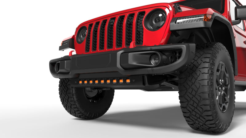 ORACLE Lighting - ORACLE Lighting 18-22 Jeep Wrangler JL Skid Plate w/ Integr LED Emitters - Amber SEE WARRANTY - 5883-005