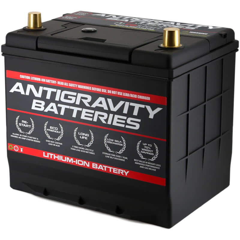 Antigravity Batteries - Antigravity Group 24R Lithium Car Battery w/Re-Start - AG-24R-60-RS