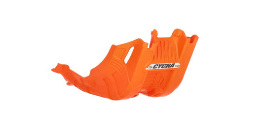 Cycra - Cycra 23+ KTM 450 SX-F/XC-F Full Armor Skid Plate - Orange - 1CYC-6250-22