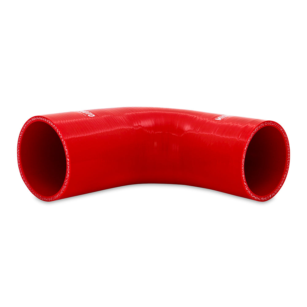 Mishimoto - Mishimoto 90-Degree Silicone Transition Coupler, 2.00-in to 2.25-in, Red - MMCP-R90-20225RD