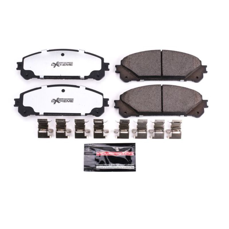 PowerStop - Power Stop 15-17 Lexus NX200t Front Z36 Truck & Tow Brake Pads w/Hardware - Z36-1324