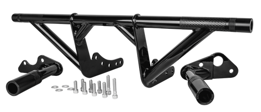 Burly Brand - Burly Brand 18-Up M8 Softail Brawler Kit Front and Rear - Black - B10-3012B