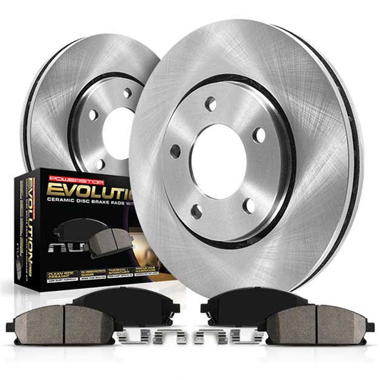 PowerStop - Power Stop 00-05 Cadillac DeVille Front Autospecialty Brake Kit - KOE2020