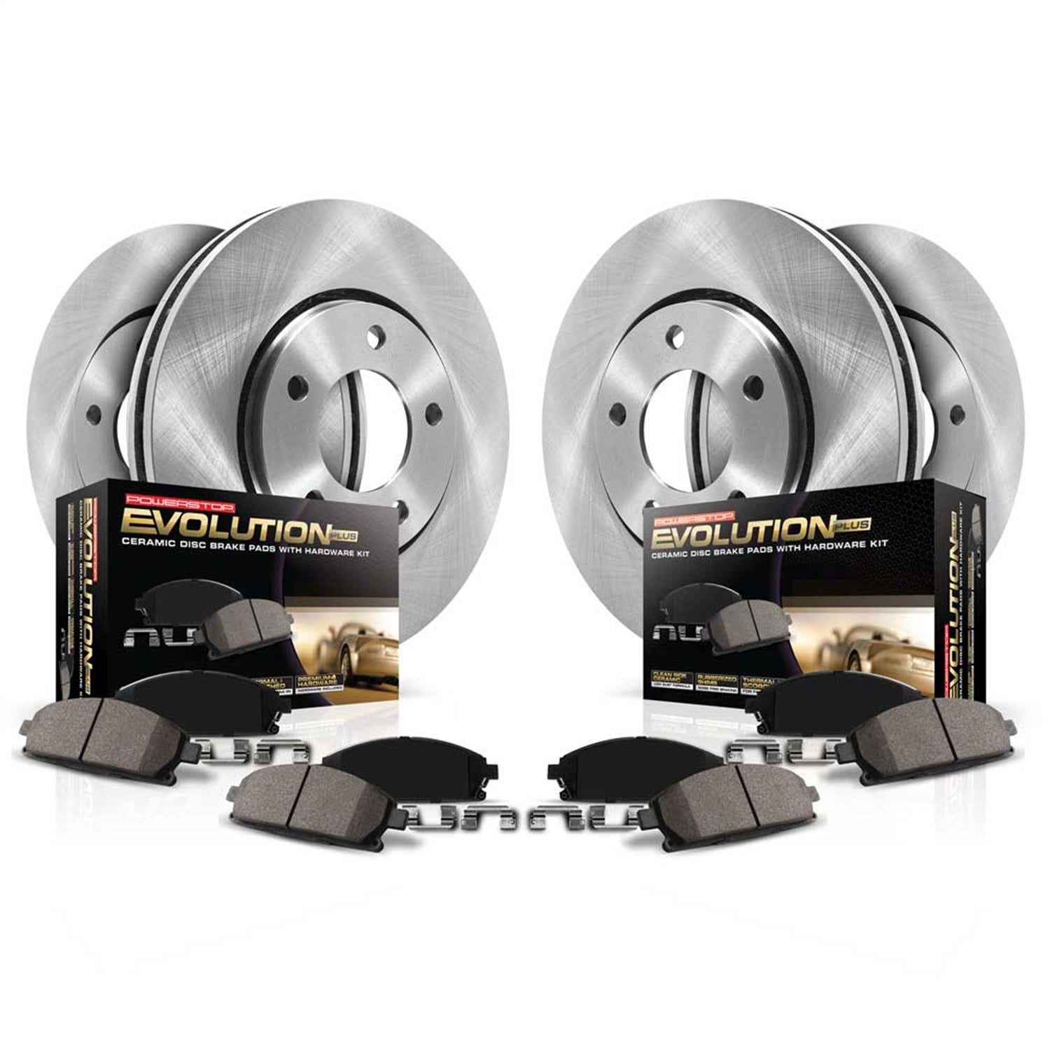 PowerStop - Power Stop 2018 Ford Expedition Front & Rear Autospecialty Brake Kit - KOE8026 - MST Motorsports