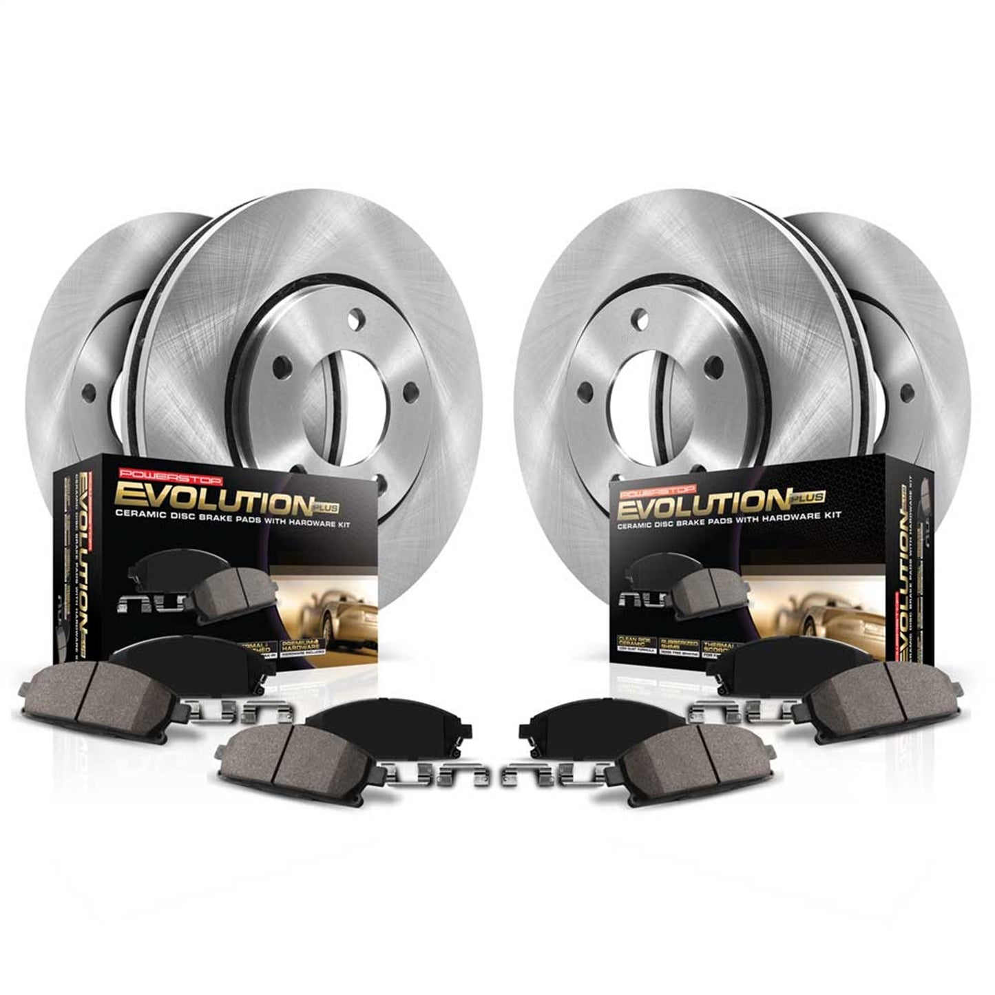 PowerStop - Power Stop 15-17 Chrysler 200 Front & Rear Autospecialty Brake Kit - KOE6539