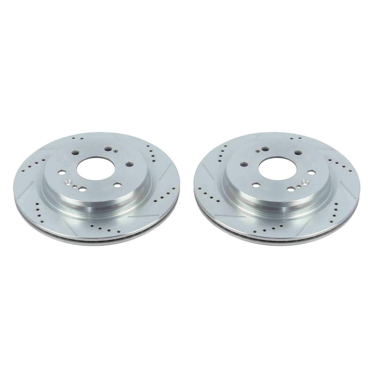 PowerStop - Power Stop 19-20 Chevrolet Silverado 1500 Rear Evolution Drilled & Slotted Rotors - Pair - AR84104XPR