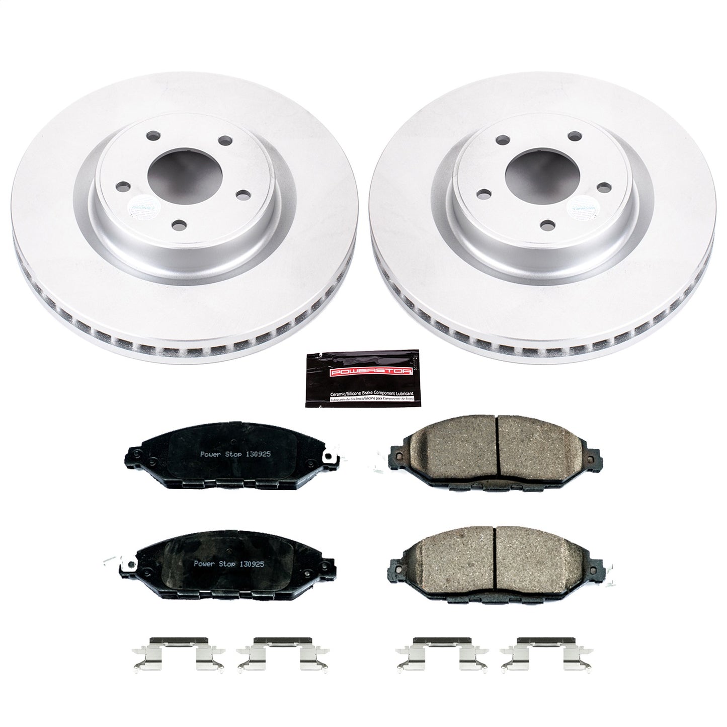 PowerStop - Power Stop 2013 Infiniti JX35 Front Z17 Evolution Geomet Coated Brake Kit - CRK6496