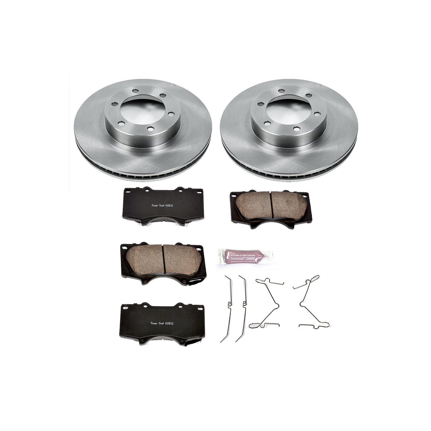 PowerStop - Power Stop 03-09 Lexus GX470 Front Autospecialty Brake Kit - KOE2421