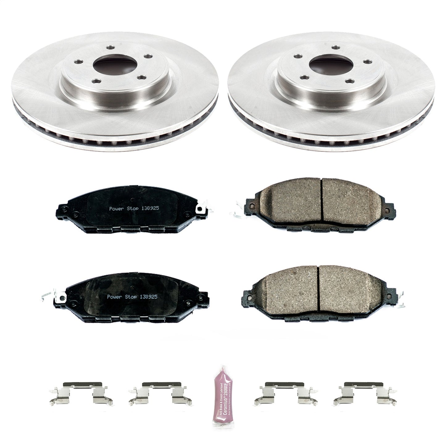 PowerStop - Power Stop 2013 Infiniti JX35 Front Autospecialty Brake Kit - KOE6496