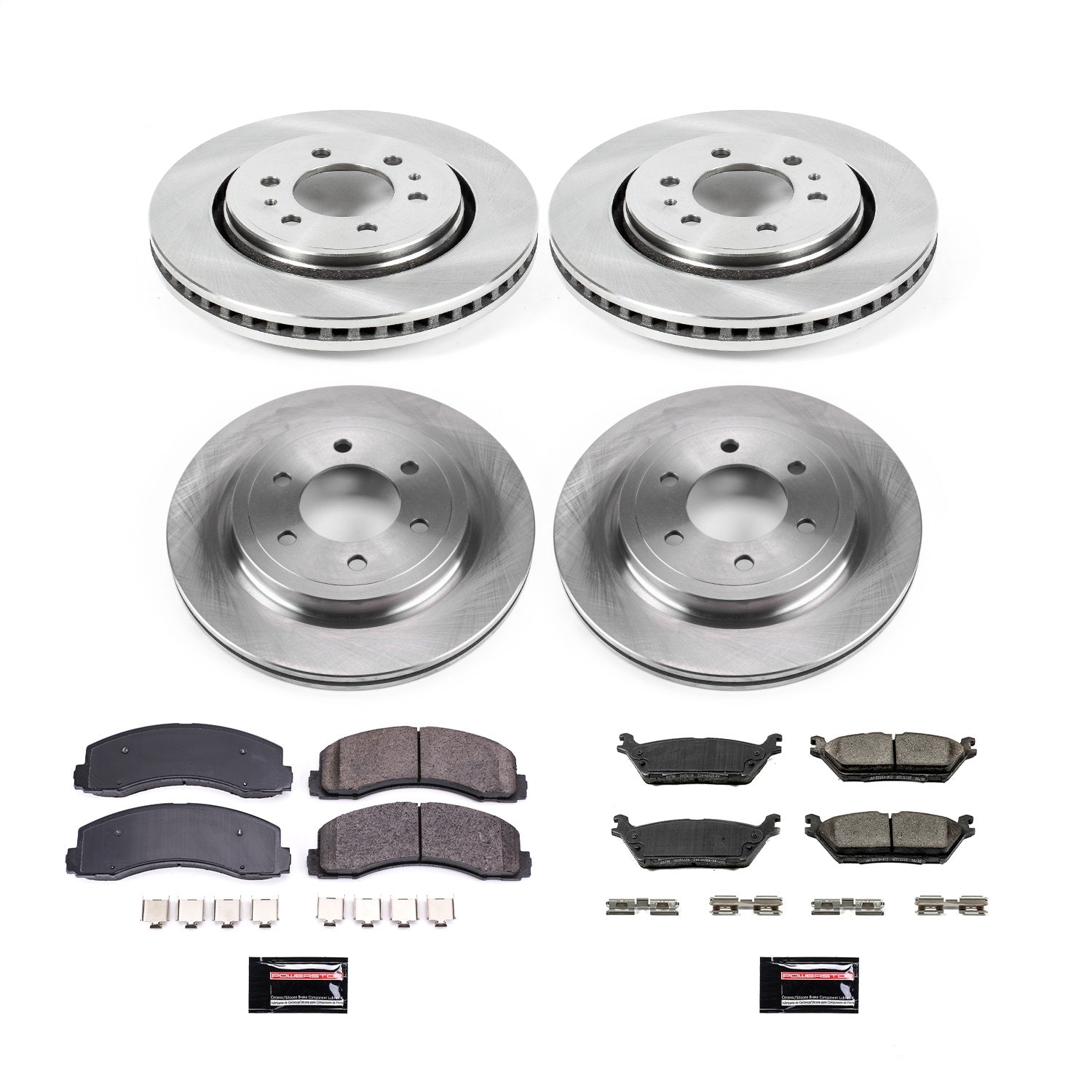 PowerStop - Power Stop 2018 Ford Expedition Front & Rear Autospecialty Brake Kit - KOE8026 - MST Motorsports