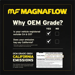 Magnaflow Exhaust Products - OEM Grade Universal Catalytic Converter - 2.00in. - 51304