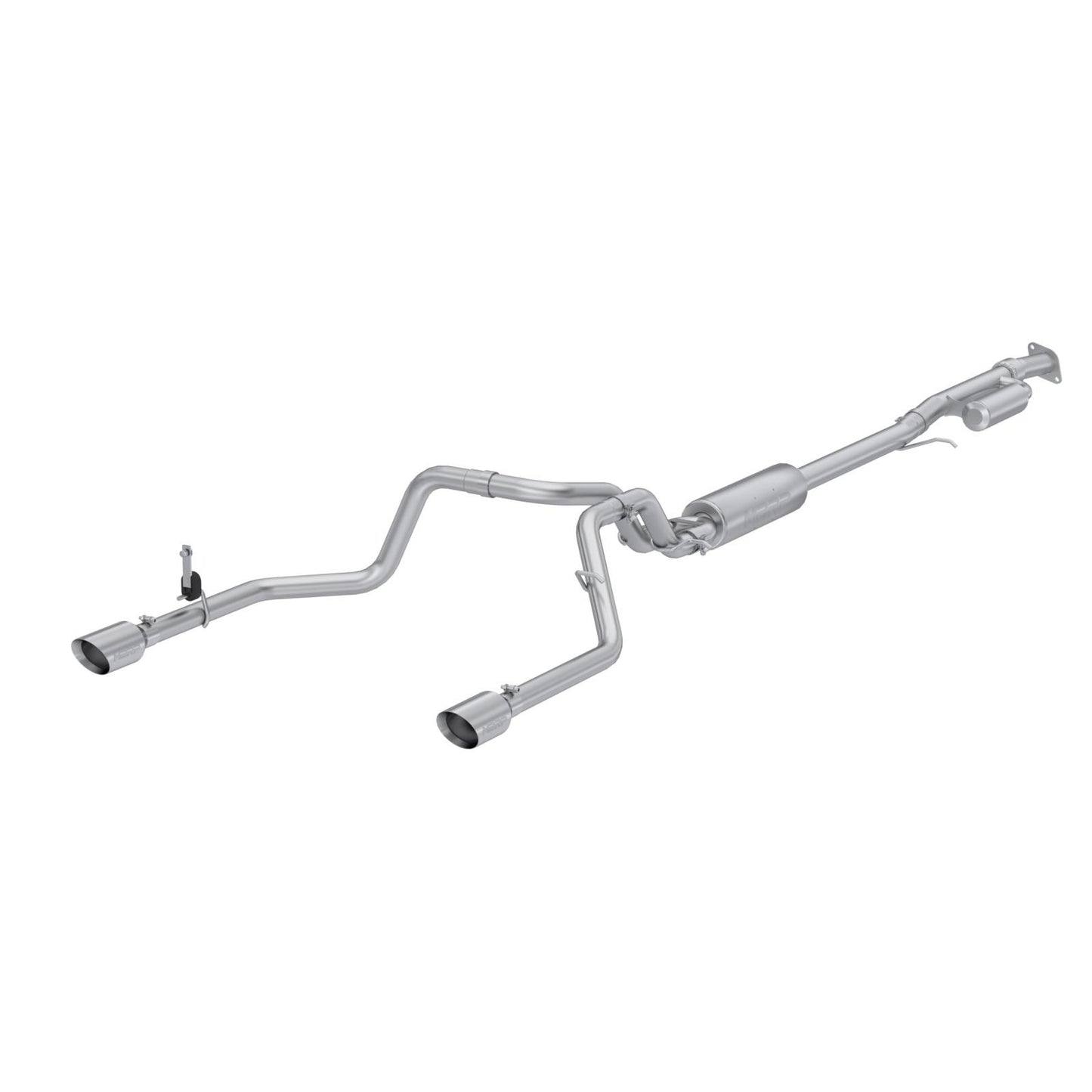 MBRP - MBRP 2019+ Chevrolet Silverado 1500 / 2019+ GMC Sierra 1500 T304 SS 3in Armor Pro Cat-Back Exhaust - S5021304