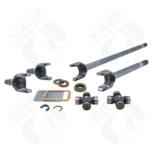 Yukon Gear - Yukon front 4340 Chrome-Moly axle kit D44 '69-'80 GM truck & Blazer D44 19/30spl - YA W24150