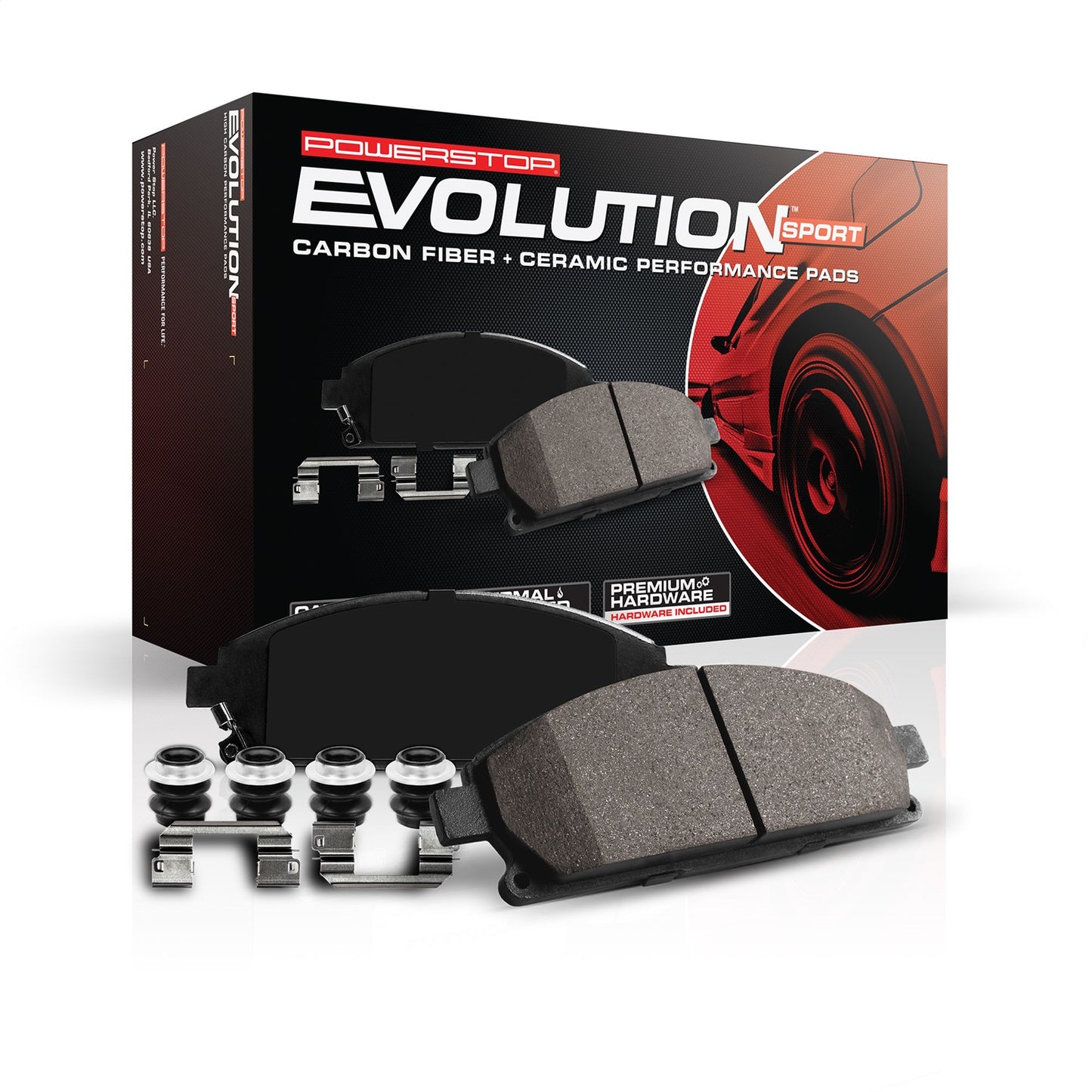 PowerStop - Power Stop 15-19 Cadillac Escalade Rear Z23 Evolution Sport Brake Pads w/Hardware - Z23-1707 - MST Motorsports