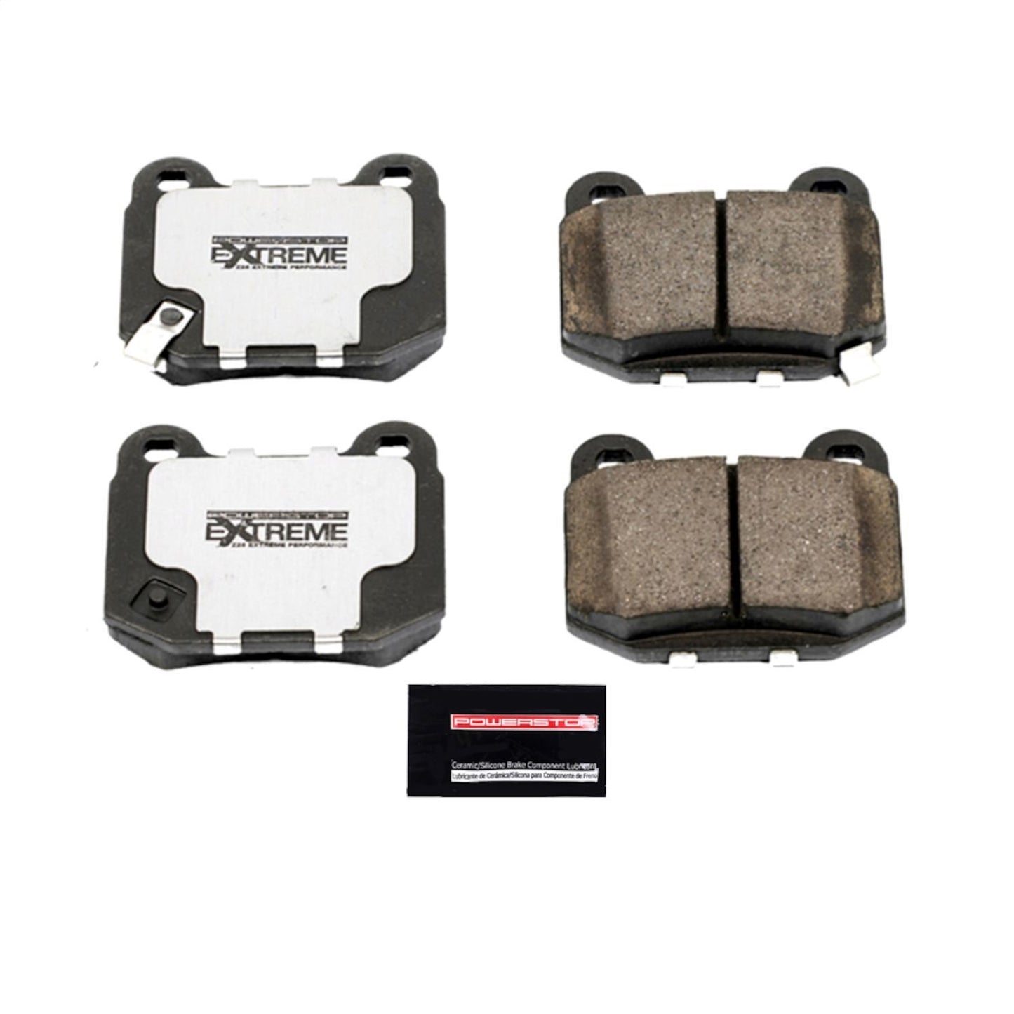 PowerStop - Power Stop 03-05 Infiniti G35 Rear Z26 Extreme Street Brake Pads w/Hardware - Z26-961