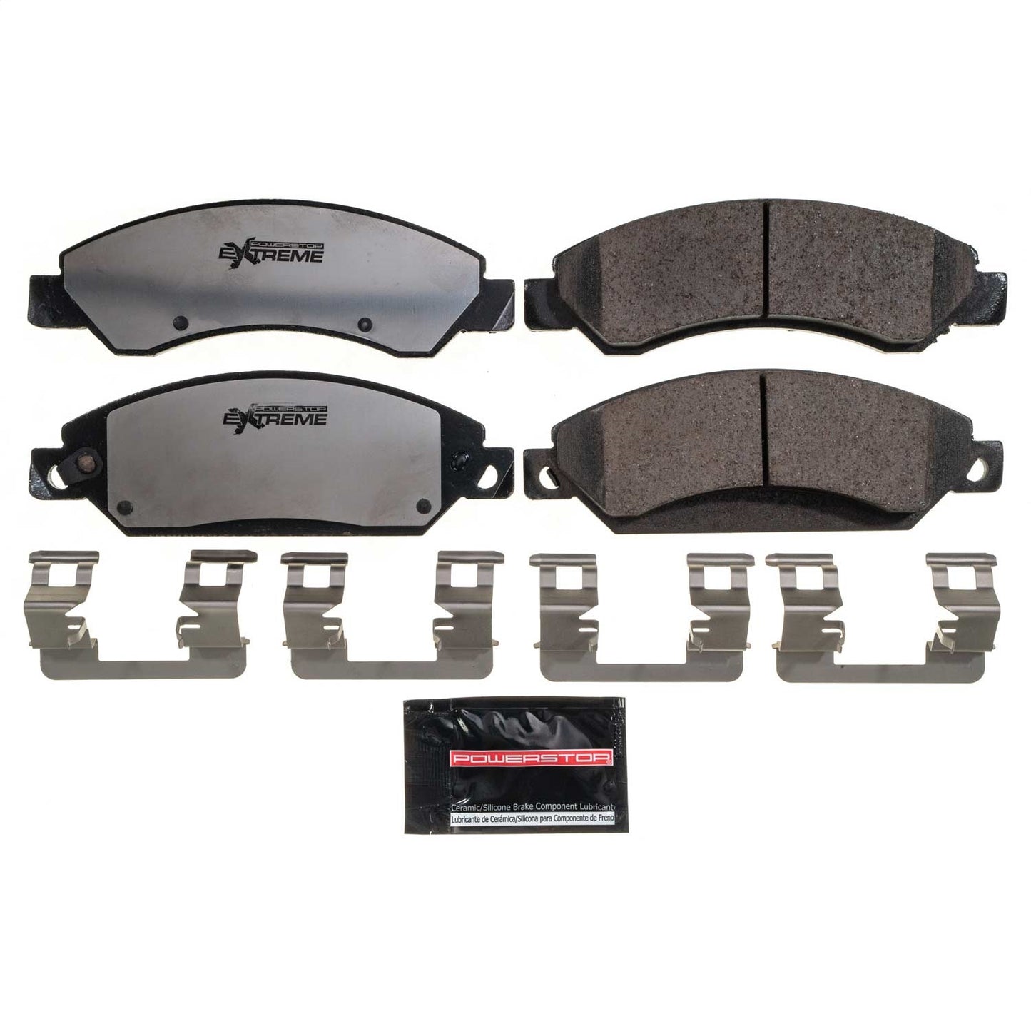 PowerStop - Power Stop 2007 Cadillac Escalade Front Z36 Truck & Tow Brake Pads w/Hardware - Z36-1092 - MST Motorsports