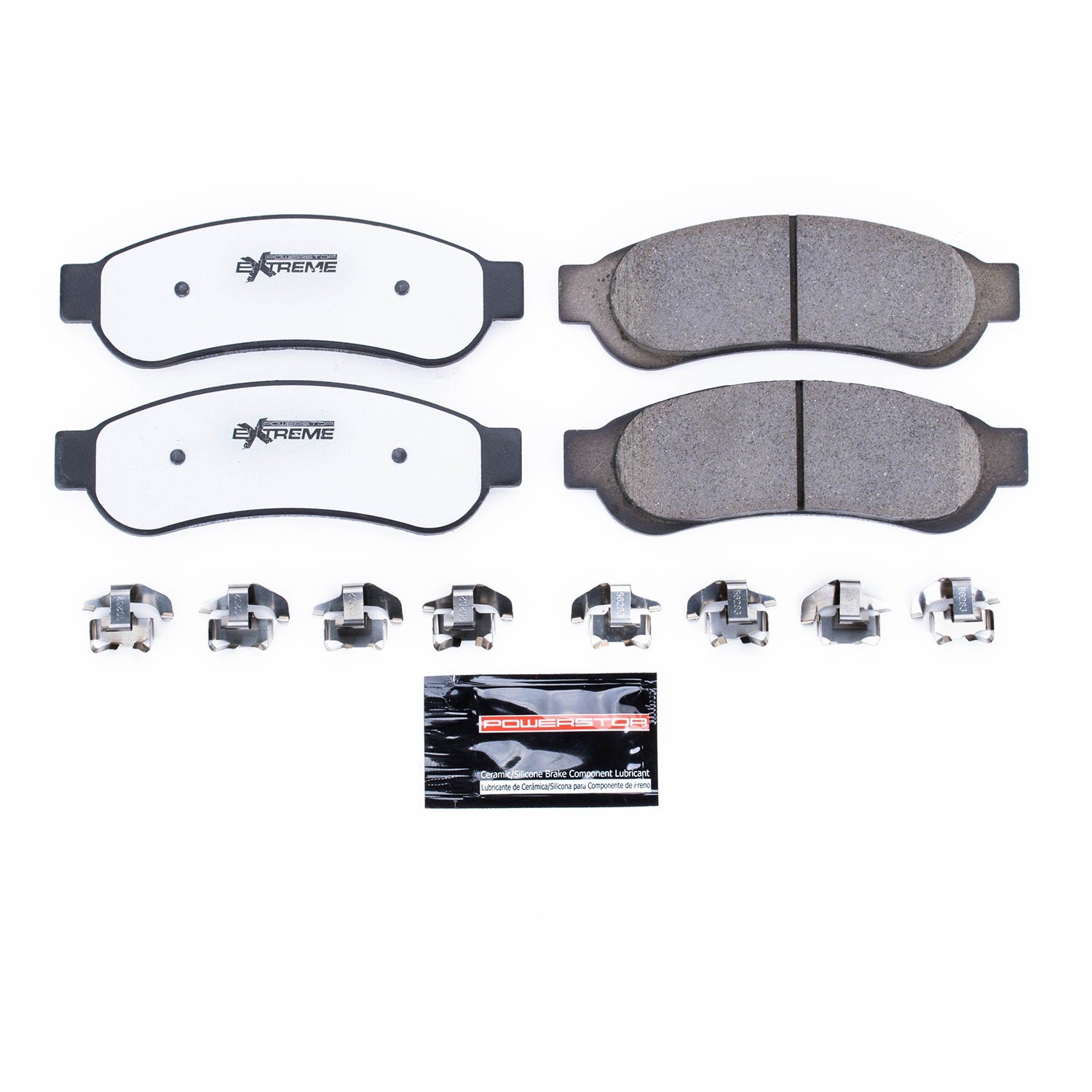 PowerStop - Power Stop 10-12 Ford F-250 Super Duty Rear Z36 Truck & Tow Brake Pads w/Hardware - Z36-1334 - MST Motorsports