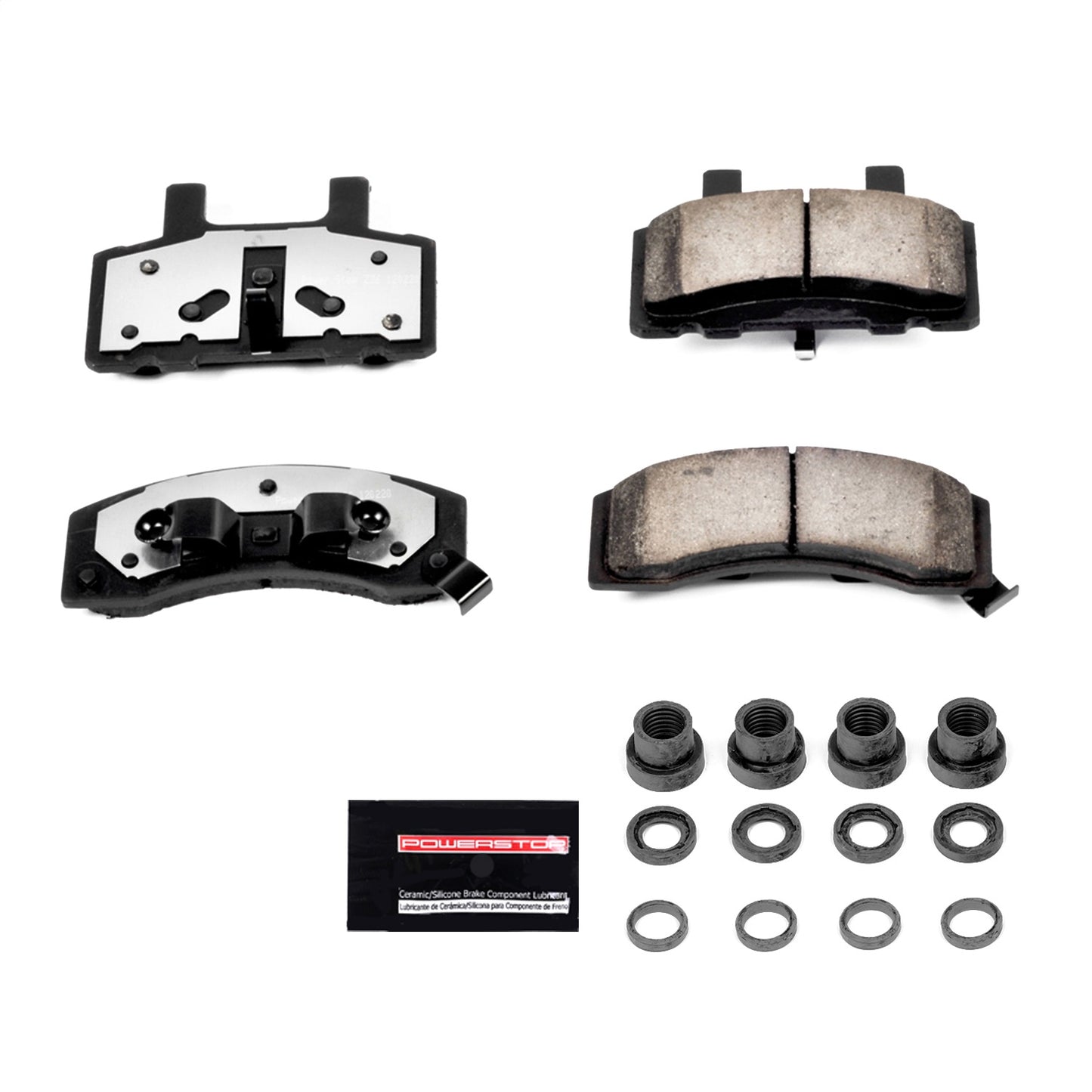 PowerStop - Power Stop 94-99 Chevrolet C1500 Suburban Front Z36 Truck & Tow Brake Pads w/Hardware - Z36-370 - MST Motorsports