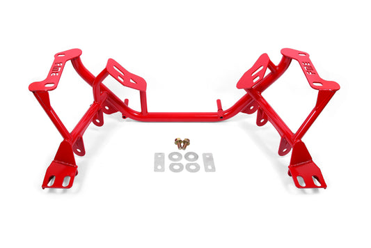 BMR Suspension - BMR 96-04 New Edge Mustang K-Member Standard Version / Coilover Version - Red - KM741R