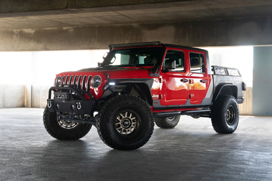 DV8 Offroad - DV8 Offroad 20-23 Jeep Gladiator JT Slim Fender Flares - FDGL-07