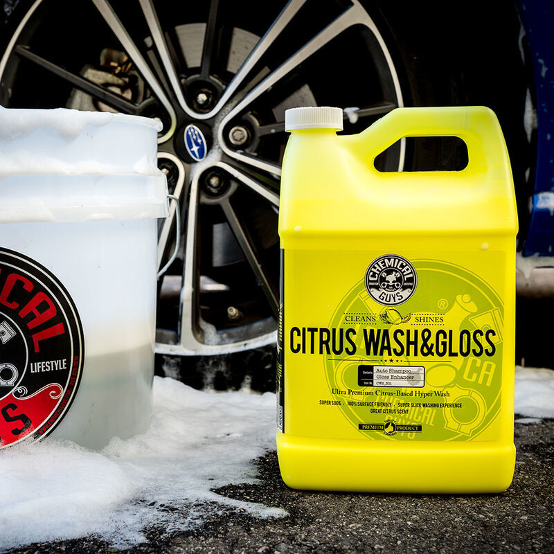 Chemical Guys - Chemical Guys Citrus Wash & Gloss Concentrated Car Wash - 1 Gallon - CWS_301