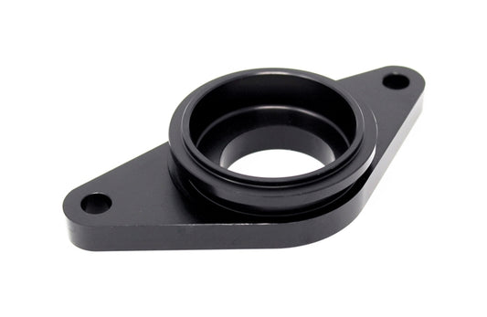 Torque Solution - Torque Solution Tial Black Blow Off Valve Adapter: 02-07 Subaru WRX / 04-18 STI - TS-SU-TIAL-BK