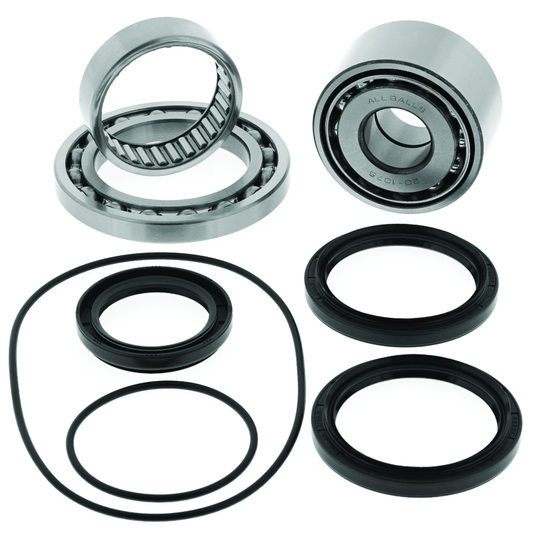 QuadBoss - QuadBoss 07-08 Yamaha YFM400 Grizzly 4x4 Rear Differential Bearing & Seal Kit - 414568