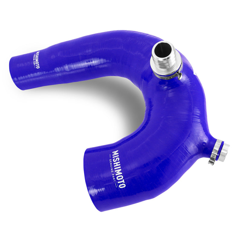 Mishimoto - Silicone Intake J-Tube, Fits Polaris RZR XP Turbo 2016+, Blue - MMHOSE-RZR-16AIBL