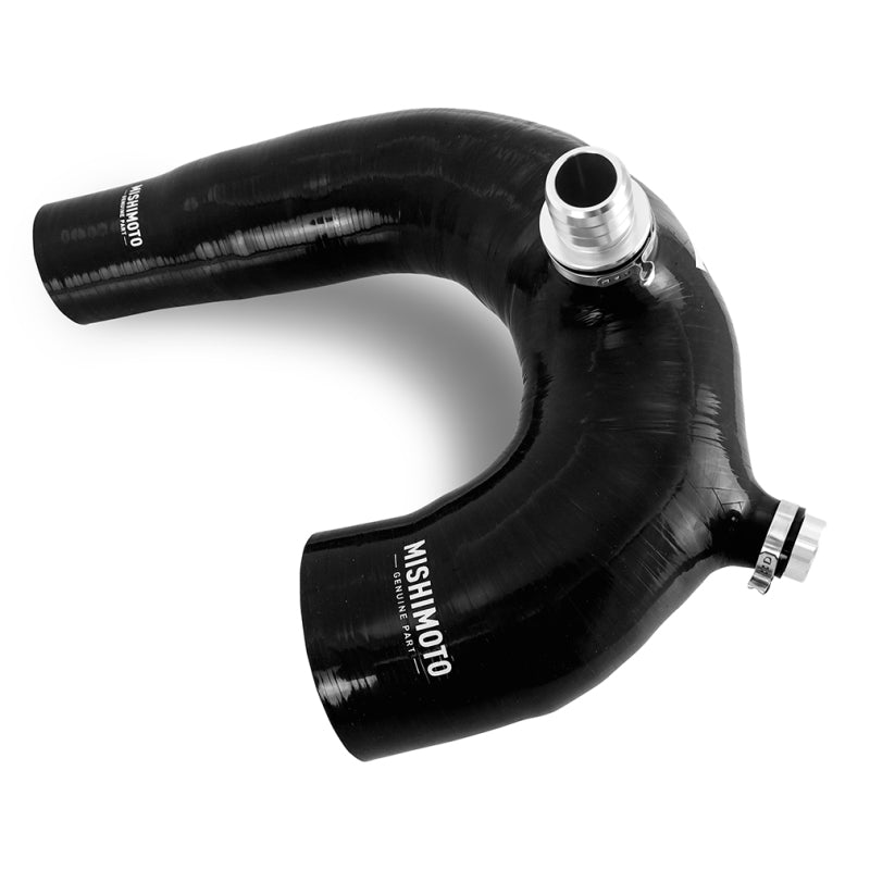 Mishimoto - Silicone Intake J-Tube, Fits Polaris RZR XP Turbo 2016+, Black - MMHOSE-RZR-16AIBK