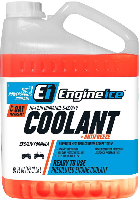 Engine Ice - Engine Ice Hi Performance SXS/ATV Coolant + Antifreeze 1/2 Gal - 12556