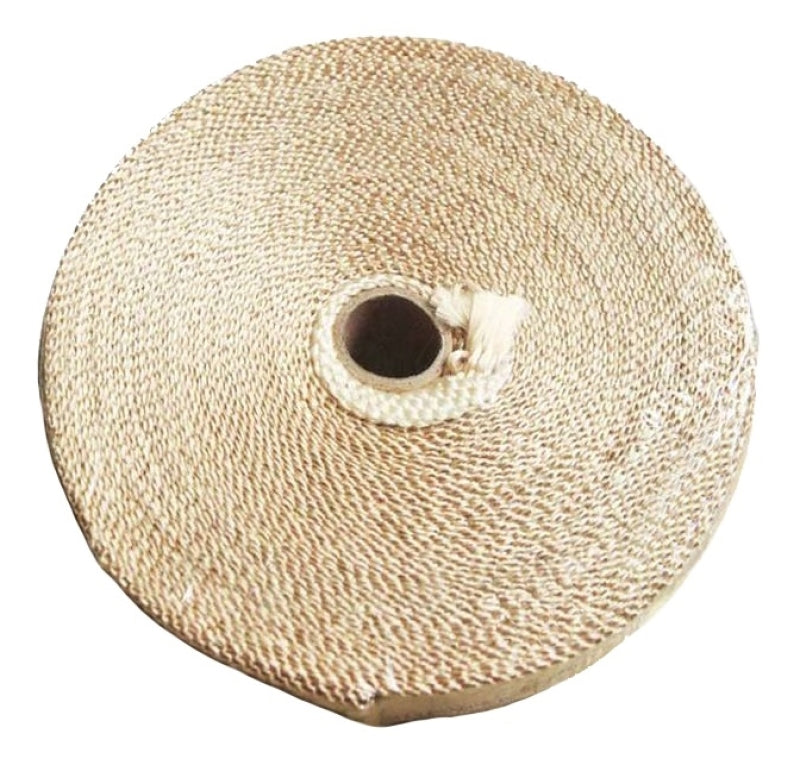 Torque Solution - Torque Solution Fiberglass Exhaust Wrap Universal 2inx50ft - Tan - TS-EW-2X50T