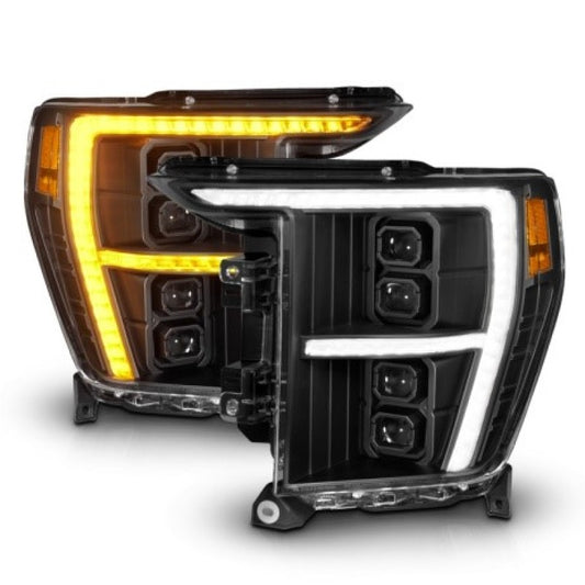 ANZO - ANZO 21-23 Ford F-150 (w/Factory Halogen) Z-Series Full LED Proj Headlights - Driver Side ONLY - 111593X-L