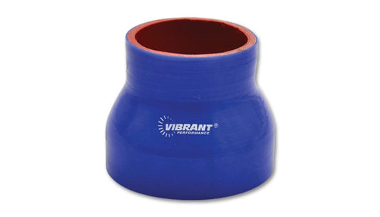 Vibrant - Reducer Coupler, 2.75" I.D. x 3.00" I.D. x 3.00" long - Blue - 2773B