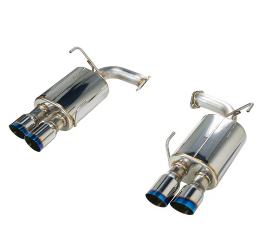 Remark - Remark 2022+ Subaru WRX VB Axle Back Exhaust w/Burnt Stainless Steel Single Wall Tip - RO-TTVB-SM