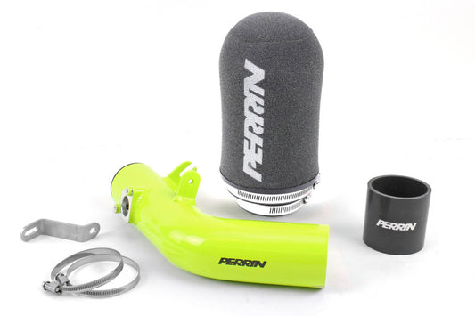 Perrin Performance - Perrin 08-14 Subaru WRX/STI / 08-15 STI Neon Yellow Cold Air Intake - PSP-INT-322NY