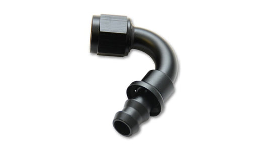 Vibrant - Push-On 120 Degree Hose End Elbow Fitting; Size: -8AN - 22208