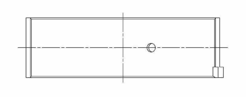 ACL - ACL Nissan VQ35DE 3.5L-V6 0.025mm Oversized High Performance Rod Bearing Set - 6B2640H-.025